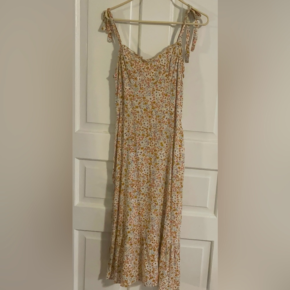 Mimi Chica Floral Maxi Dress - Multicolor